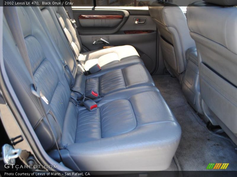 Black Onyx / Gray 2002 Lexus LX 470