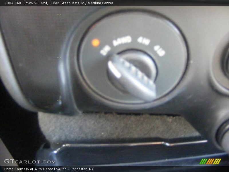 Silver Green Metallic / Medium Pewter 2004 GMC Envoy SLE 4x4