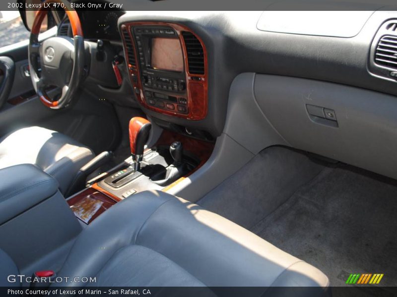 Black Onyx / Gray 2002 Lexus LX 470