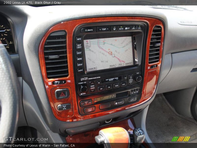 Black Onyx / Gray 2002 Lexus LX 470