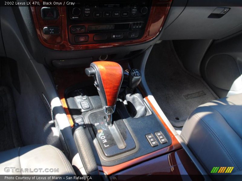 Black Onyx / Gray 2002 Lexus LX 470