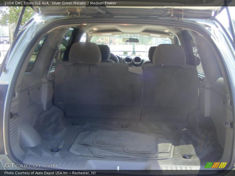 Silver Green Metallic / Medium Pewter 2004 GMC Envoy SLE 4x4
