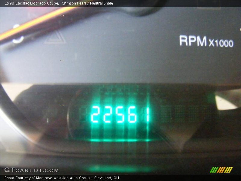 Crimson Pearl / Neutral Shale 1998 Cadillac Eldorado Coupe