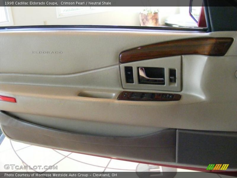 Crimson Pearl / Neutral Shale 1998 Cadillac Eldorado Coupe