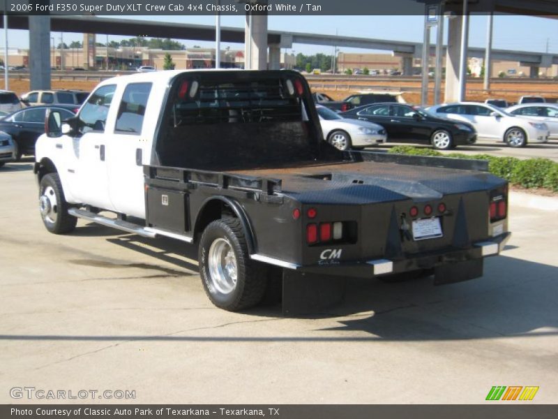 Oxford White / Tan 2006 Ford F350 Super Duty XLT Crew Cab 4x4 Chassis