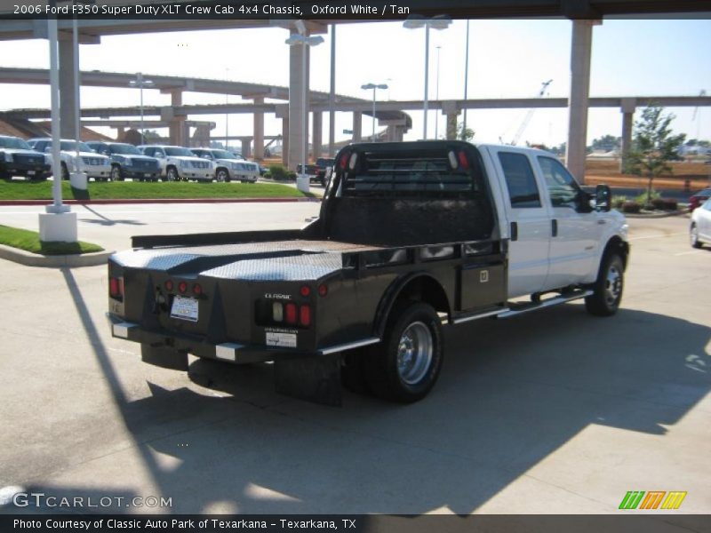 Oxford White / Tan 2006 Ford F350 Super Duty XLT Crew Cab 4x4 Chassis