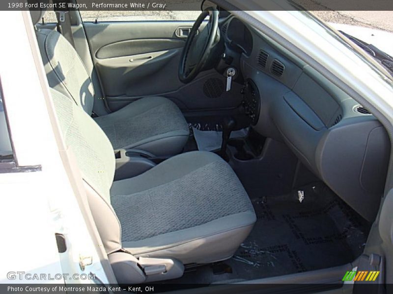 Performance White / Gray 1998 Ford Escort SE Wagon