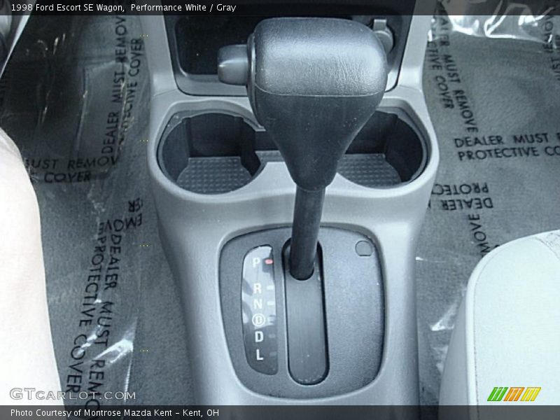 Performance White / Gray 1998 Ford Escort SE Wagon