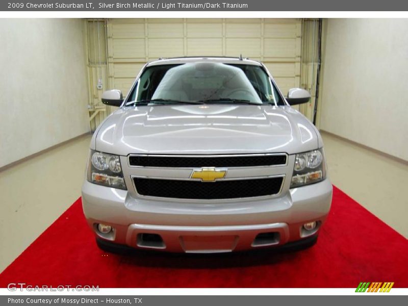 Silver Birch Metallic / Light Titanium/Dark Titanium 2009 Chevrolet Suburban LT