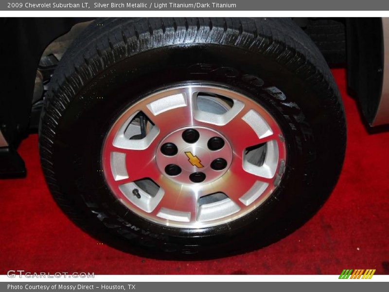 Silver Birch Metallic / Light Titanium/Dark Titanium 2009 Chevrolet Suburban LT