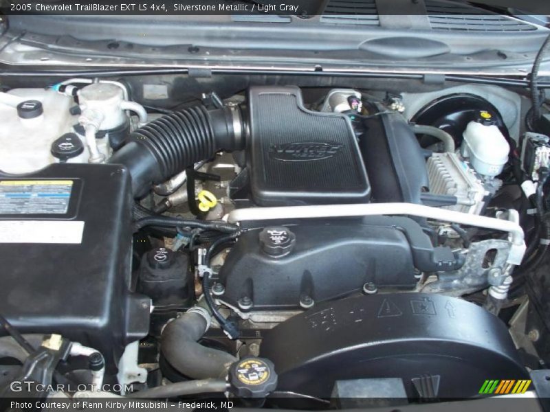 Silverstone Metallic / Light Gray 2005 Chevrolet TrailBlazer EXT LS 4x4