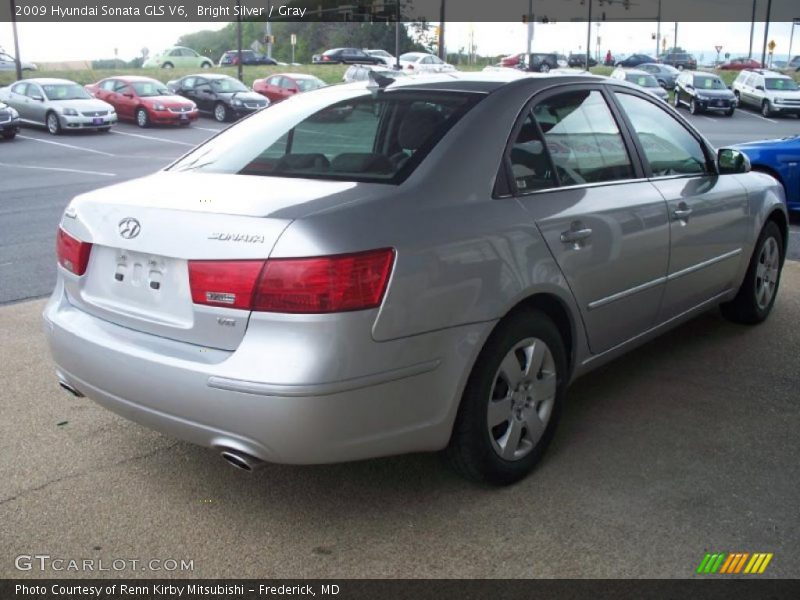 Bright Silver / Gray 2009 Hyundai Sonata GLS V6