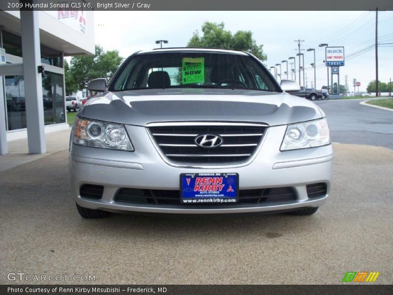 Bright Silver / Gray 2009 Hyundai Sonata GLS V6