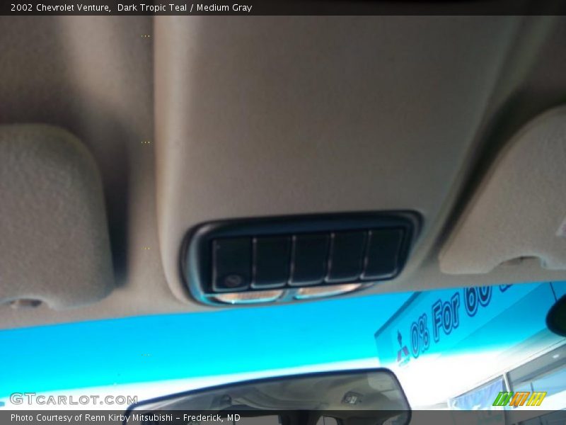 Dark Tropic Teal / Medium Gray 2002 Chevrolet Venture