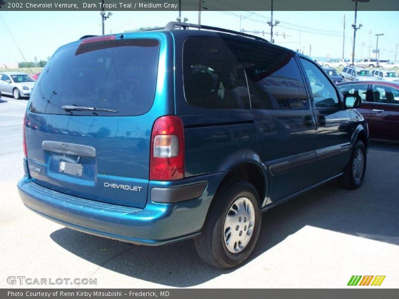 Dark Tropic Teal / Medium Gray 2002 Chevrolet Venture