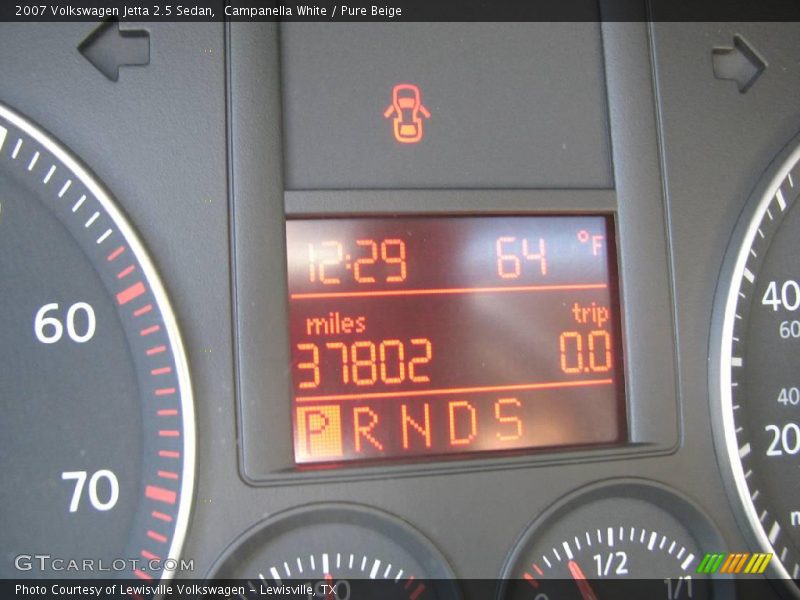 Campanella White / Pure Beige 2007 Volkswagen Jetta 2.5 Sedan