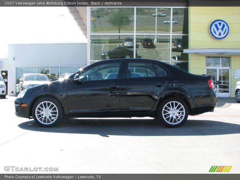 Black / Anthracite 2007 Volkswagen Jetta Wolfsburg Edition Sedan