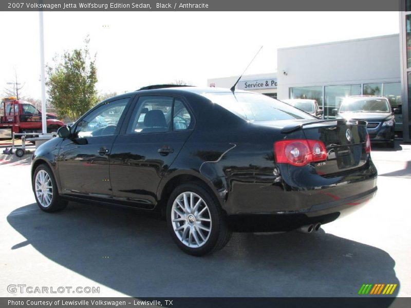 Black / Anthracite 2007 Volkswagen Jetta Wolfsburg Edition Sedan