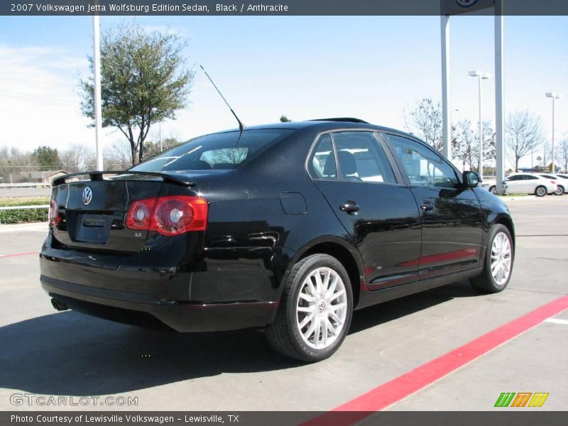 Black / Anthracite 2007 Volkswagen Jetta Wolfsburg Edition Sedan