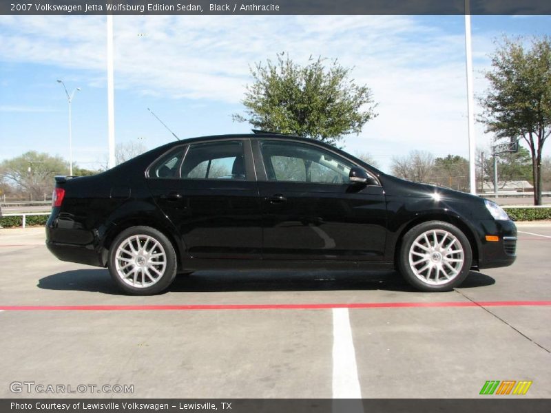 Black / Anthracite 2007 Volkswagen Jetta Wolfsburg Edition Sedan