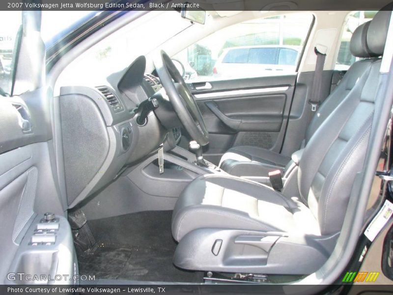 Black / Anthracite 2007 Volkswagen Jetta Wolfsburg Edition Sedan