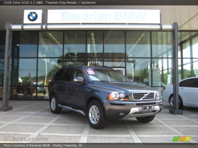 Titanium Gray Metallic / Sandstone 2008 Volvo XC90 3.2 AWD
