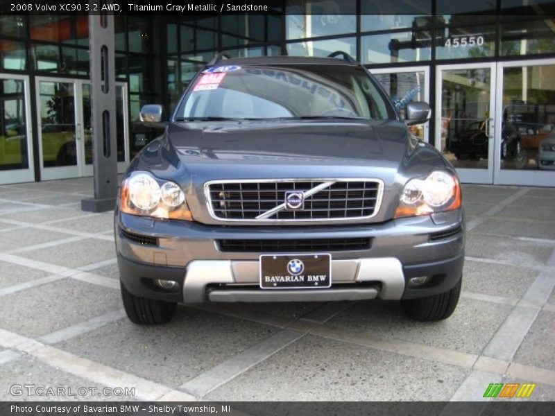 Titanium Gray Metallic / Sandstone 2008 Volvo XC90 3.2 AWD