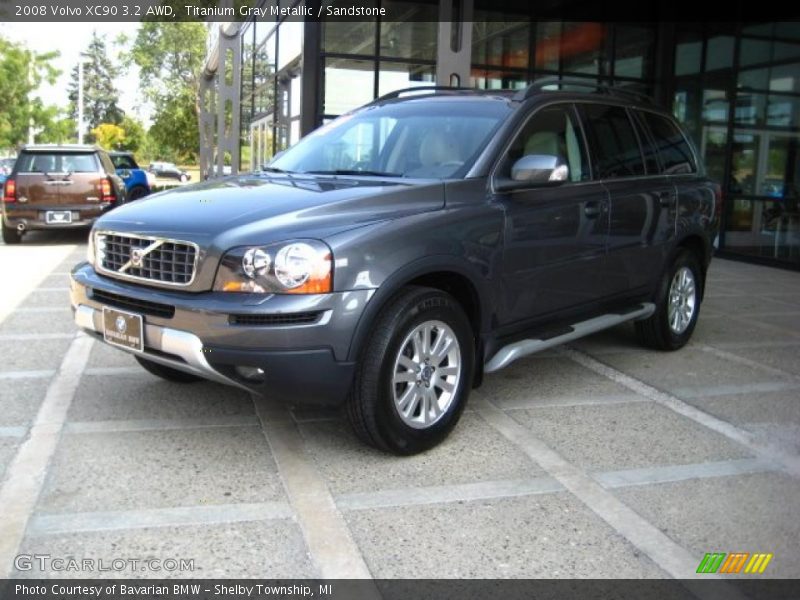 Titanium Gray Metallic / Sandstone 2008 Volvo XC90 3.2 AWD