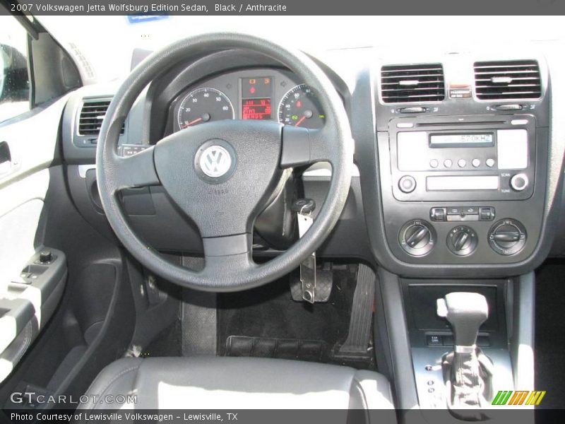 Black / Anthracite 2007 Volkswagen Jetta Wolfsburg Edition Sedan