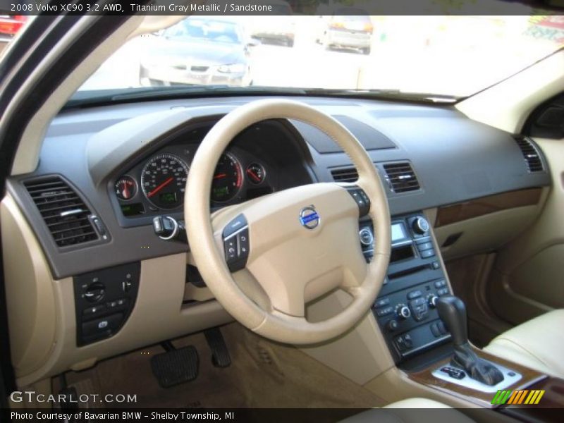 Titanium Gray Metallic / Sandstone 2008 Volvo XC90 3.2 AWD