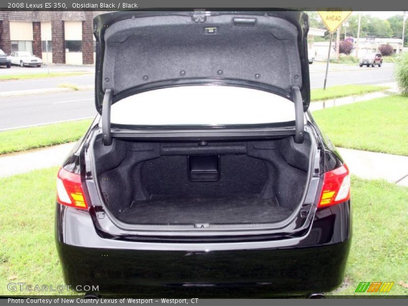 Obsidian Black / Black 2008 Lexus ES 350
