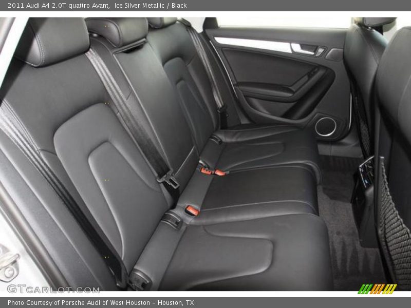 Ice Silver Metallic / Black 2011 Audi A4 2.0T quattro Avant