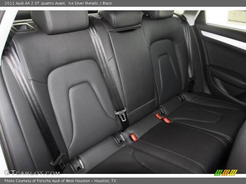 Ice Silver Metallic / Black 2011 Audi A4 2.0T quattro Avant