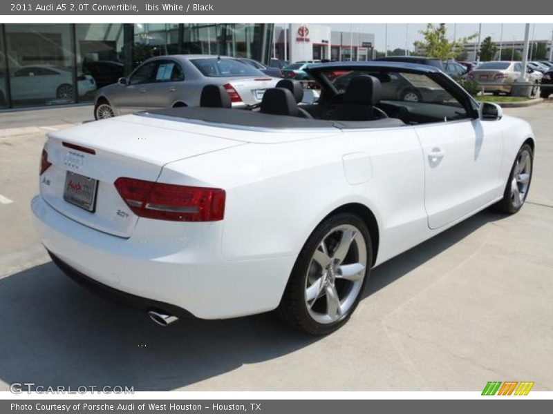 Ibis White / Black 2011 Audi A5 2.0T Convertible