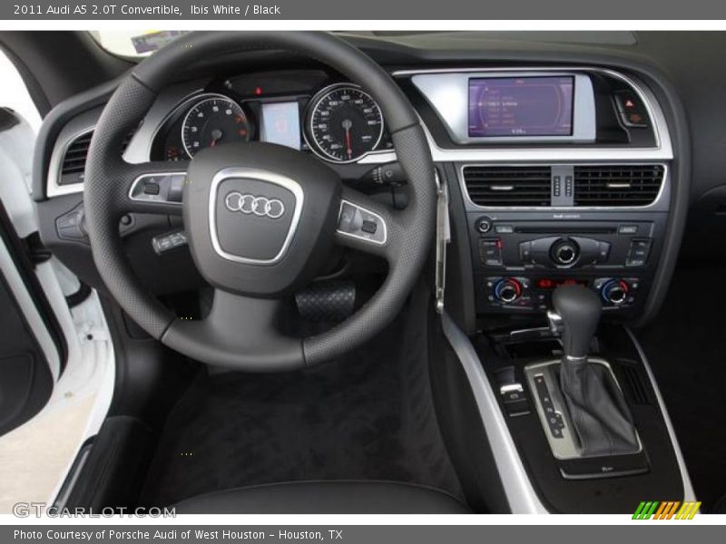 Ibis White / Black 2011 Audi A5 2.0T Convertible