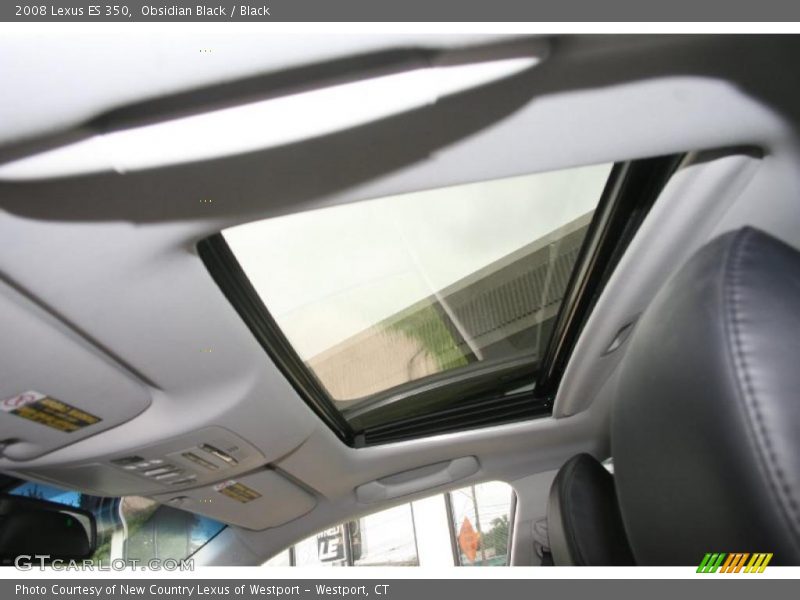 Obsidian Black / Black 2008 Lexus ES 350