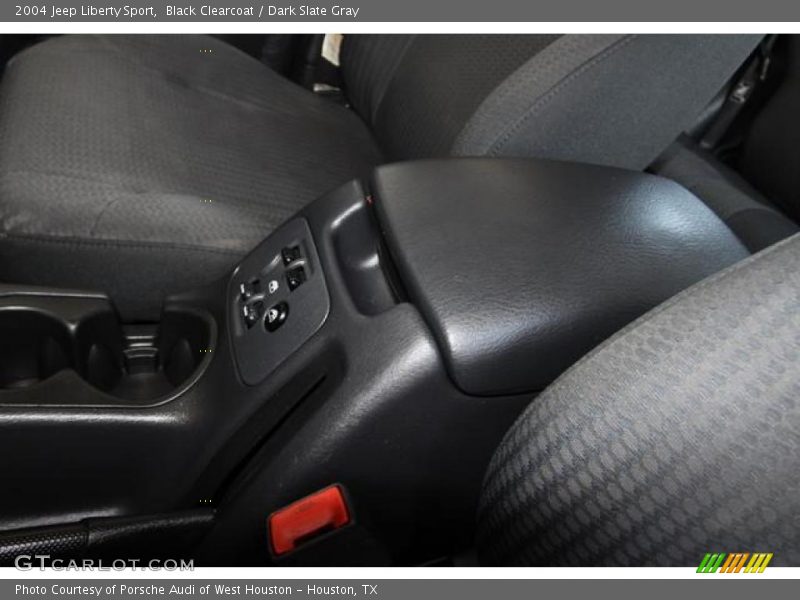 Black Clearcoat / Dark Slate Gray 2004 Jeep Liberty Sport