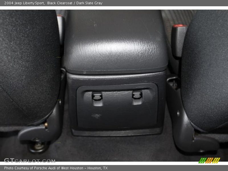 Black Clearcoat / Dark Slate Gray 2004 Jeep Liberty Sport