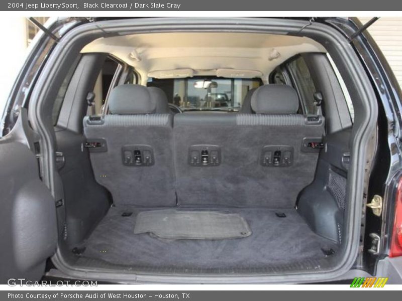Black Clearcoat / Dark Slate Gray 2004 Jeep Liberty Sport