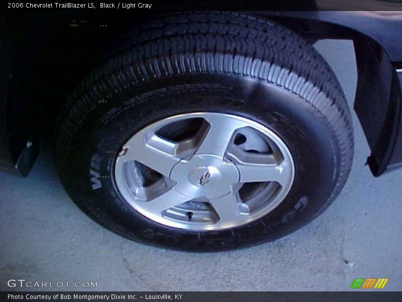 Black / Light Gray 2006 Chevrolet TrailBlazer LS