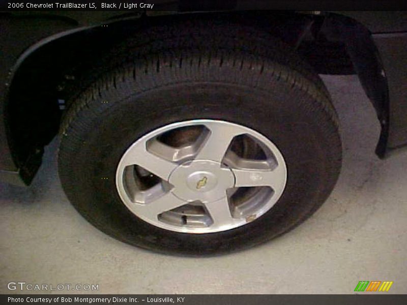 Black / Light Gray 2006 Chevrolet TrailBlazer LS
