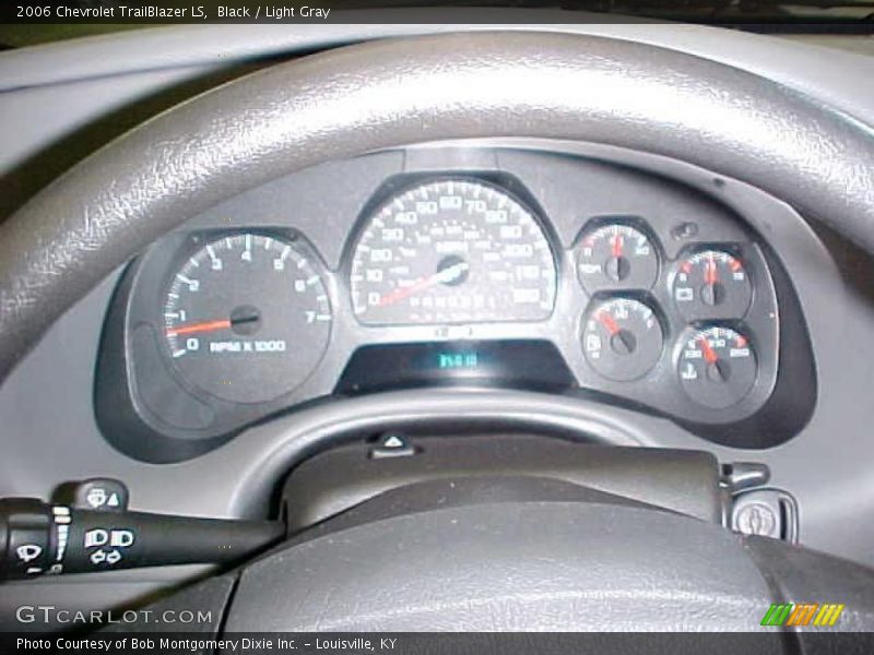 Black / Light Gray 2006 Chevrolet TrailBlazer LS