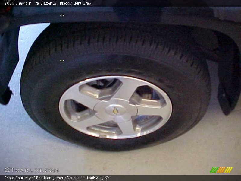 Black / Light Gray 2006 Chevrolet TrailBlazer LS