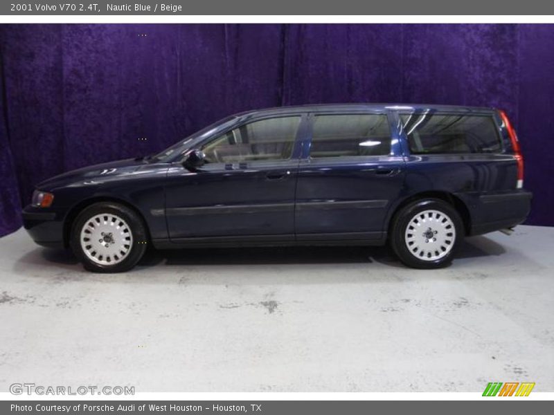 Nautic Blue / Beige 2001 Volvo V70 2.4T