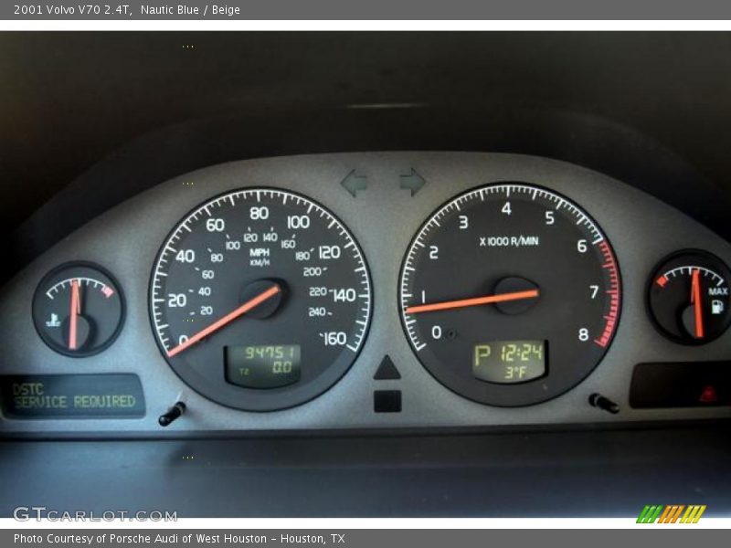 Nautic Blue / Beige 2001 Volvo V70 2.4T