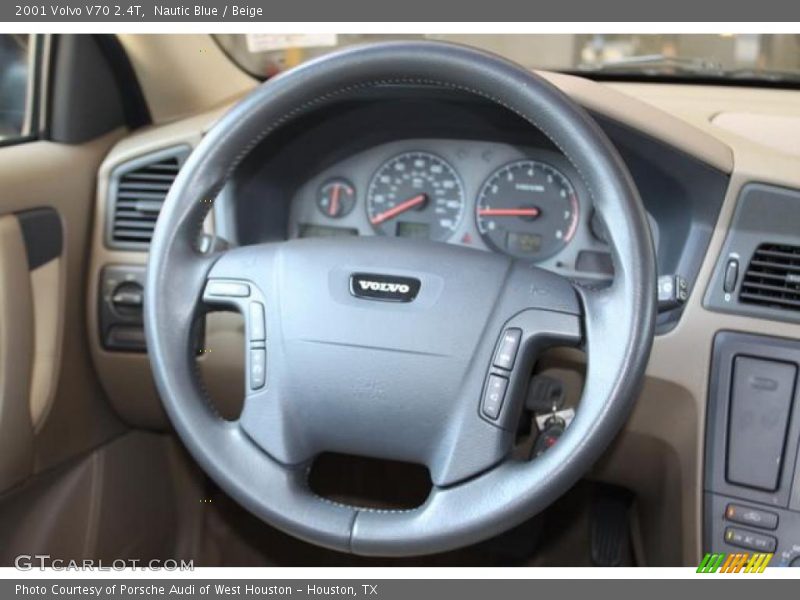 Nautic Blue / Beige 2001 Volvo V70 2.4T