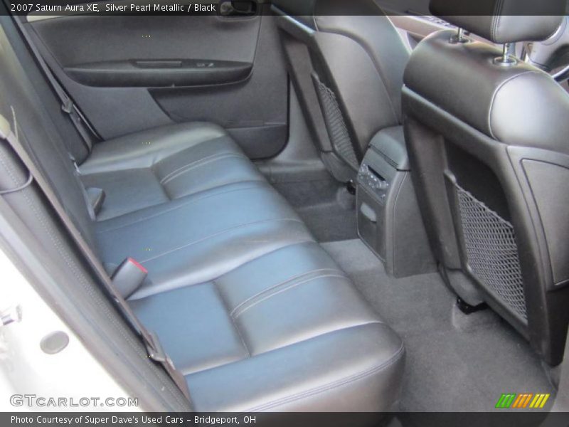 Silver Pearl Metallic / Black 2007 Saturn Aura XE