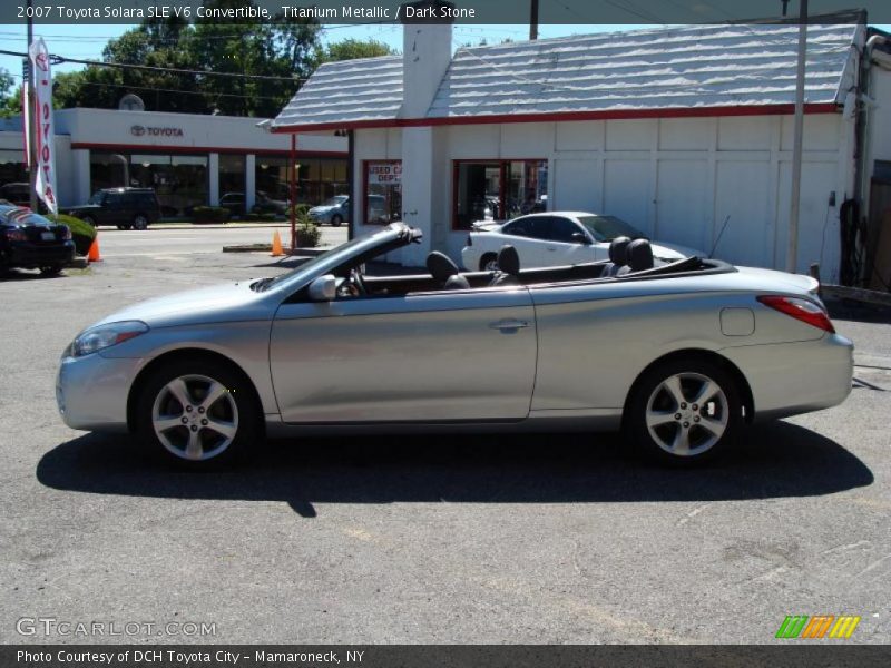 Titanium Metallic / Dark Stone 2007 Toyota Solara SLE V6 Convertible