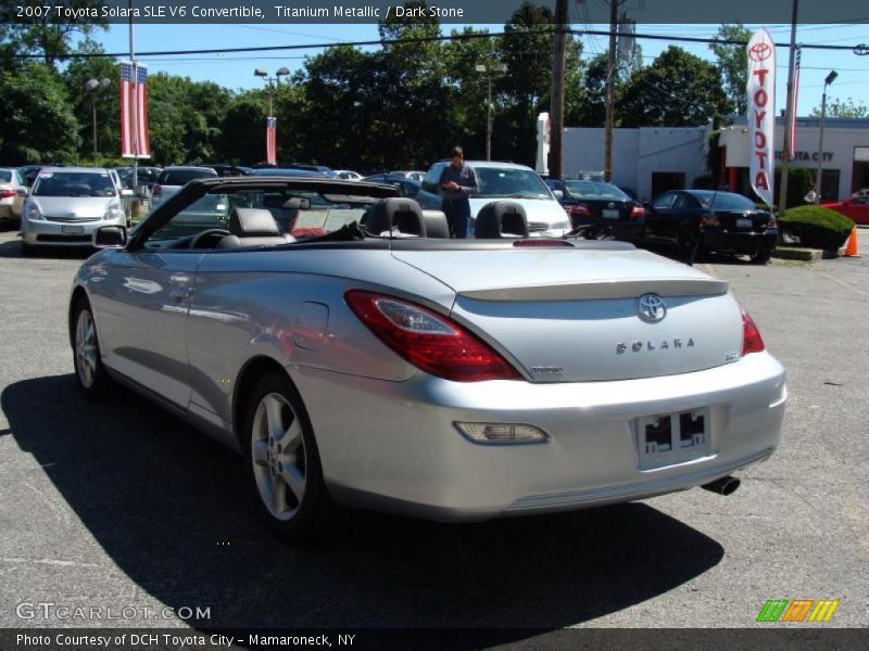 Titanium Metallic / Dark Stone 2007 Toyota Solara SLE V6 Convertible