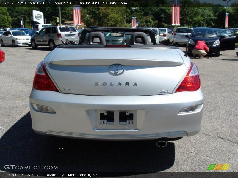 Titanium Metallic / Dark Stone 2007 Toyota Solara SLE V6 Convertible